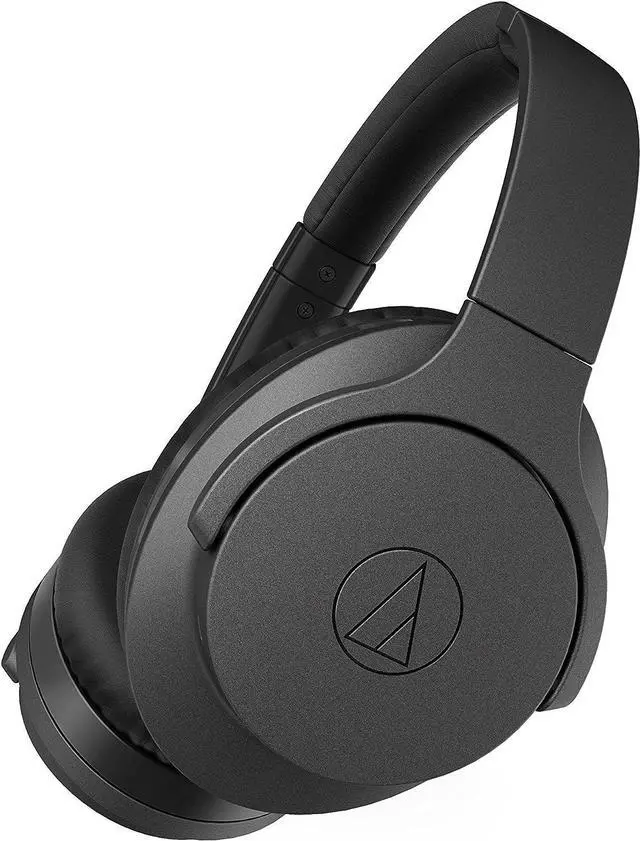 Alt view image 18 of 20 - Audio-Technica Black ATH-ANC700BTBK 3.5 mm (1/8") stereo mini-plug, L-shaped Connector QuietPoint Wireless Active Noise-Cancelling Headphones