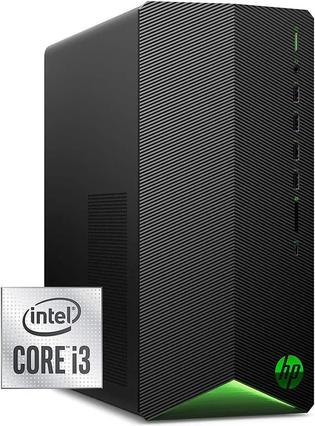 Alt view image 4 of 10 - HP Pavilion Gaming Desktop, NVIDIA GeForce GTX 1650 Super, Intel Core i3-10100, 8 GB DDR4 RAM, 256 GB PCIe NVMe SSD, Windows 10 Home, USB Mouse and Keyboard, Compact Tower Design (TG01-1022, 2020)
PC