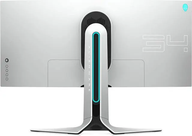 Alt view image 3 of 7 - Alienware 120Hz UltraWide Gaming Monitor 34 Inch Curved Monitor with WQHD (3440 x 1440) Anti-Glare Display, 2ms Response Time, Nvidia G-Sync, Lunar Light - AW3420DW