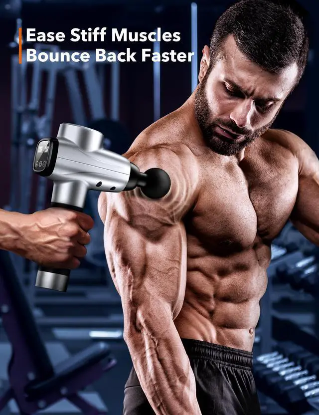 Massage Gun Taotronics Portable Body Muscle Massager Gun Professional Deep Tissue Massage Gun For Pain Relief With 10 Speed 6 Massage Heads Handheld Electric Percussion Massager For Gym Office Home Newegg Com Massage Gun Taotronics Portable Body Muscle Massager Gun Professional Deep Tissue Massage Gun For Pain Relief With 10 Speed 6 Massage Heads Handheld Electric Percussion Massager For Gym Office Home Newegg Com