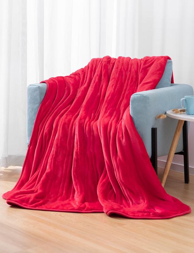 Heated Blanket Throw, Homech Full 72 x 84 Oversized Electric