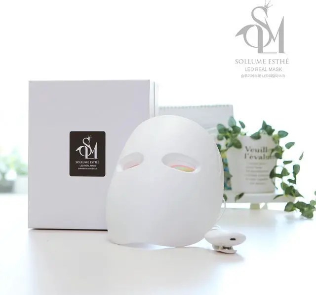 Main image of [SOLLUME ESTHE]Red Light Facial Mask IR Photon Skin Rejuvenation LED Face Mask Beauty Instrument REAL Mask Made in Korea