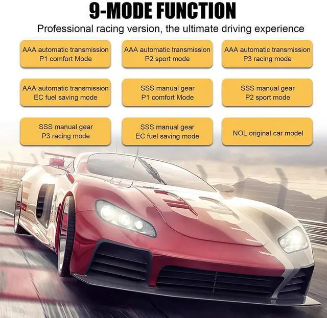 Alt view image 3 of 7 - Throttle Response Controller,9 Drive Throttle Controller,Intelligent Electronic Racing Pedal Accelerator for JEEP JK Dodge RAM 1500