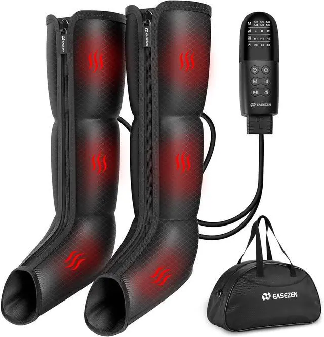 Main image of Leg Massager for Circulation Air Compression Calf Knee Foot Massager with Heat