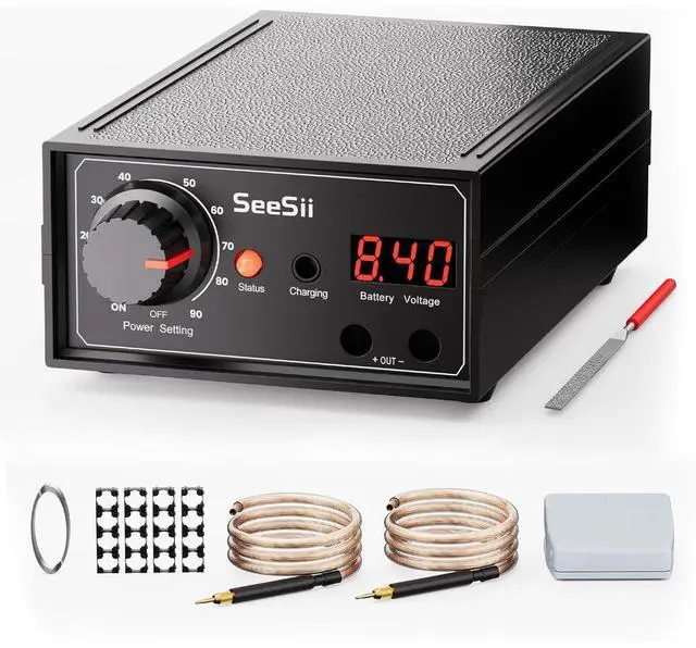 Main image of 8000W Portable Foot Pedal Spot Welder for 18650 Battery Welding Machine DIY Kit