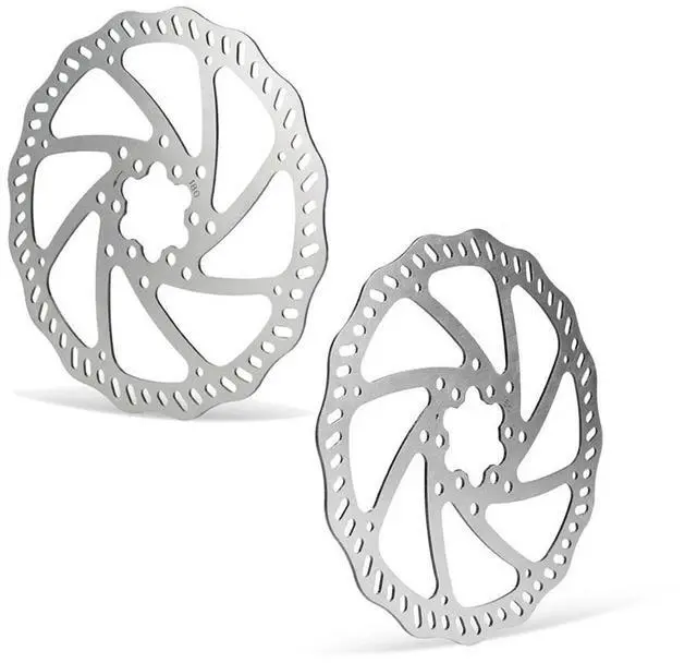 Alt view image 2 of 7 - 2Pack 180mm Disc Brake Rotor with 6 Bolts for Electric Bicycle Road Bike MTB BMX Fast Shipping