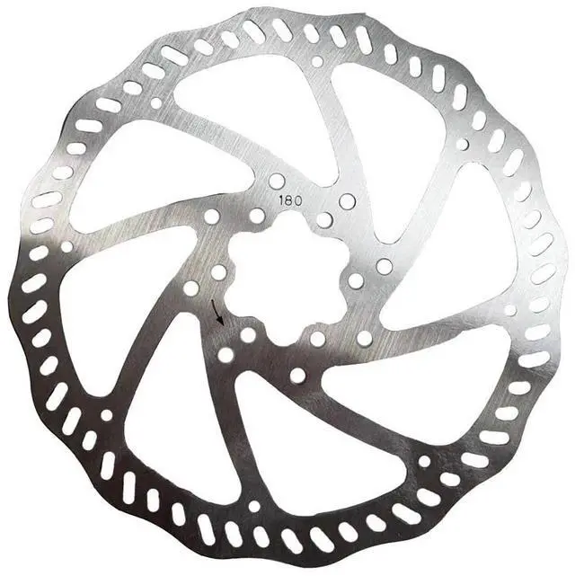 Alt view image 3 of 7 - 2Pack 180mm Disc Brake Rotor with 6 Bolts for Electric Bicycle Road Bike MTB BMX Fast Shipping