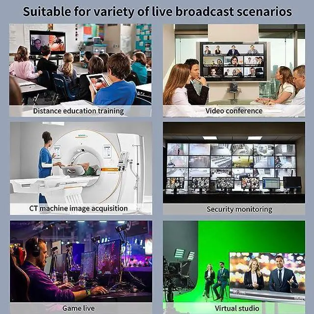 Alt view image 4 of 5 - Acasis 4 SDI Capture Card 4 Channel PCIe Video Capture Card 1080P 60FPS Capture Device for Multi-Channel Live Broadcast Streaming