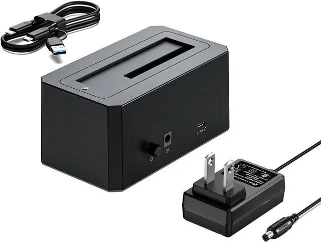Alt view image 7 of 7 - ACASIS SAS/SATA to USB 3.0 Adapter, 2.5/3.5 inch External SAS Enclosure with USB-C to USB-A/C Cable, Tool-Free External Hard Drive Reader,Support up to 18TB,EC-5351
