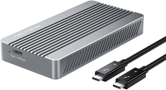 ACASIS 40Gbps Tool-free M.2 NVMe SSD Enclosure, Upgraded Sturdy 8TB USB-C  Aluminum External Hard Drive, Support 2280 B+M M-Key PCIe, Compatible with  USB4/3.2/3.1/3.0/2.0,TBU405M1 - Newegg.com