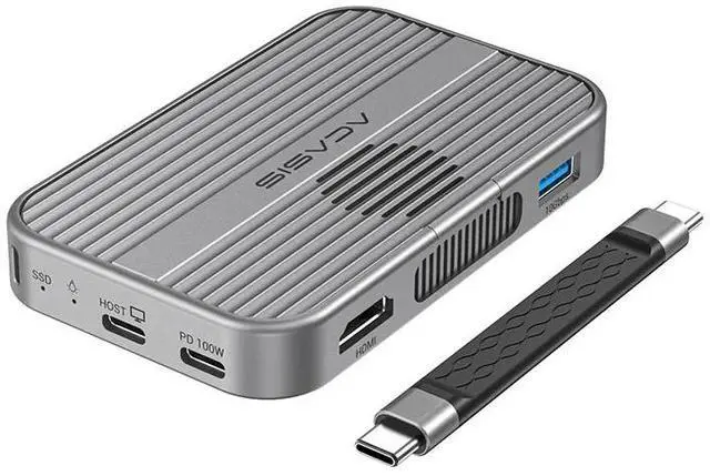 Main image of Acasis 10Gbps Magnetic Docking Station & SSD Enclosure for iPhone 16 Series