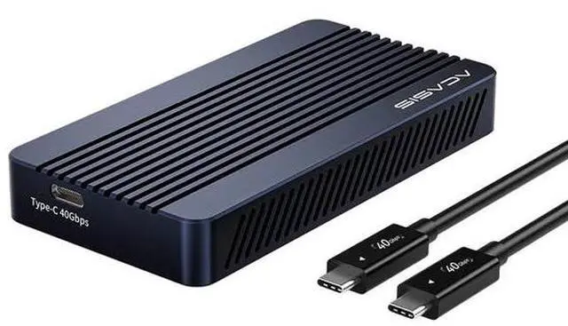 Main image of Acasis TBU405Pro 40Gbps Tool-free M.2 NVMe SSD Enclosure Compatible with Thunderbolt 4/3