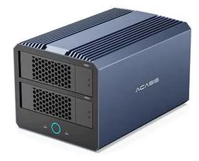 Main image of Acasis 40Gbps 4-Bay Hybrid HDD NVMe Enclosure (2 HDD + 2 SSD)