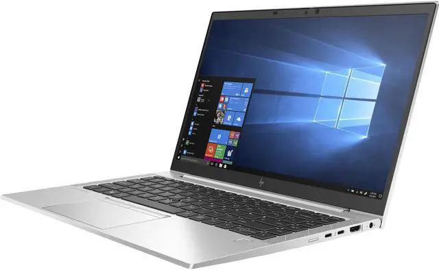 Alt view image 3 of 5 - HP EliteBook 840 G7 14'' Business Laptop, Intel Core i5-1031U 1.7GHz, 16GB RAM, 256GB NVMe, Windows 10 Pro