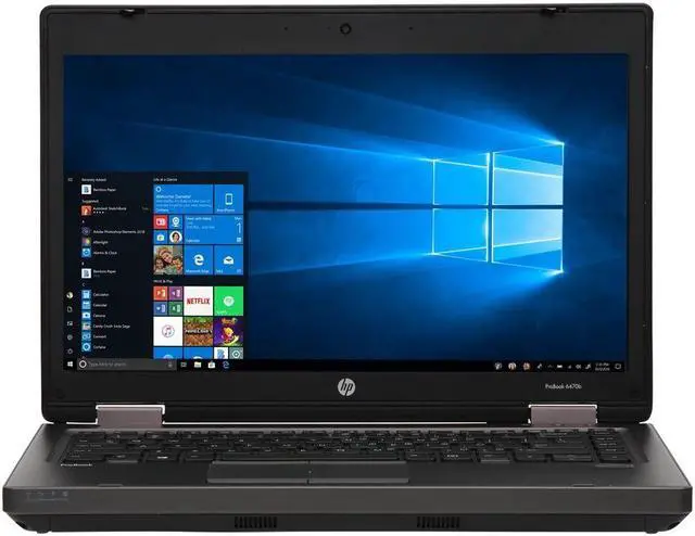 Main image of HP EliteBook 8470p Laptop Notebook, Intel Core i5 3rd Gen, 8GB RAM, 250GB SSD, 14" Screen, Wifi, Windows 10 Pro