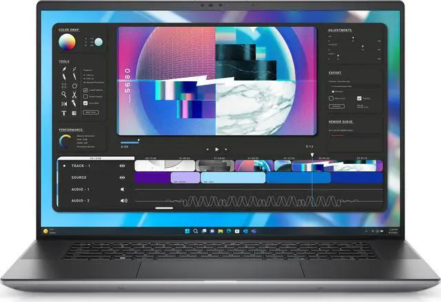 Main image of Dell Precision 5680 16" Laptop, Intel Core i7-13700H 13th Gen, 32GB RAM, 512GB SSD, Nvidia RTX1000 4GB, Windows 11 Pro, June 12 2026 Warranty