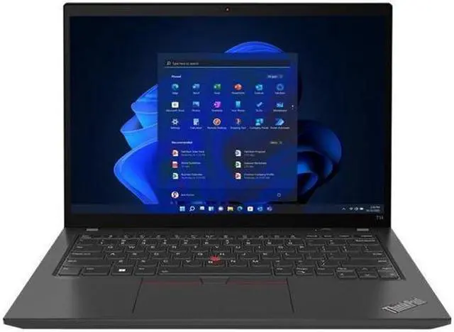 Main image of Lenovo Laptop ThinkPad T14 Gen 3 14.0", Intel Core i5-1235U, 16GB Memory, 512GB PCIe SSD, Intel Iris Xe Graphics, Windows 11 Down Grade rights in Windows 10 Pro 64