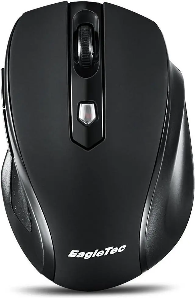 Alt view image 3 of 4 - Eagletec K104 Wireless Keyboard and Mouse Combo Slim, Flat & Quiet, Ergonomic Full Size 104 Keys Keyboard & Portable Wireless Mouse for Windows PC (Black Wireless Keyboard & Mouse Set)