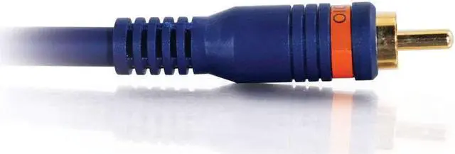 Alt view image 9 of 9 - C2G 29115 Velocity S/PDIF Digital Audio Coax Cable, Blue (6 Feet, 1.82 Meters)