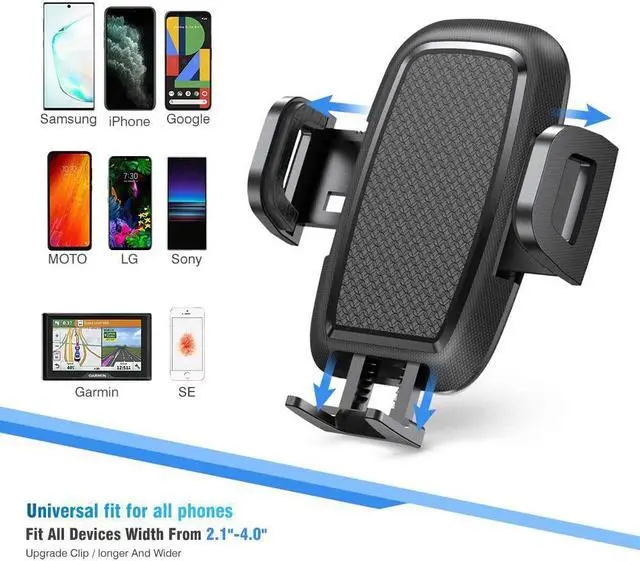 Alt view image 6 of 6 - Cup Holder Phone Mount for Car Universal Phone Holders for Your Car Long Neck Adjustable Car Cup Cell Phone Mount for iPhone  Google and All 4.0-7.0 inches Smartphones