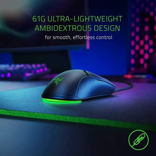 Alt view image 4 of 14 - Razer Viper Mini - Wired Gaming Mouse
