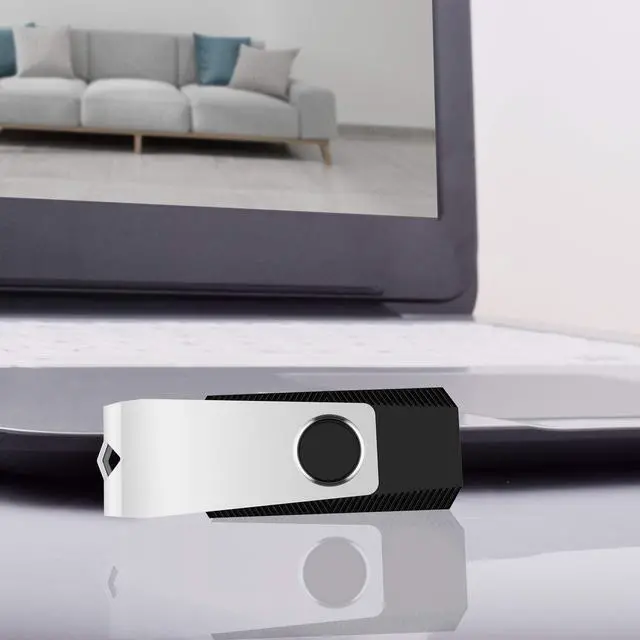 Alt view image 7 of 7 - 128GB Flash Drive 5 Pack USB 2.0 Thumb Drive USB Drive Memory Stick, Black