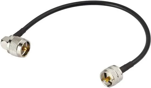 Alt view image 4 of 5 - Superbat PL-259 Jumper Cable UHF (Pl259) Male to Male Low Loss Digital RG58 Coax Cable (12 Inch RG58) for HAM & CB Radio,Antenna Analyzer,Dummy Load,SWR Meter 2-Pack