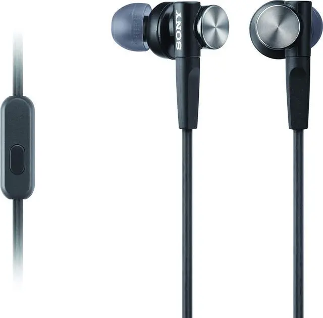Alt view image 7 of 17 - Sony MDR-XB50AP Extra Bass In-Ear Headphones (Black)