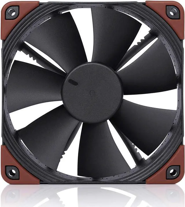 Alt view image 3 of 7 - NF-F12 iPPC-2000 IP67 PWM Heavy Duty Cooling Fan 4-Pin 2000 RPM (120mm Black)