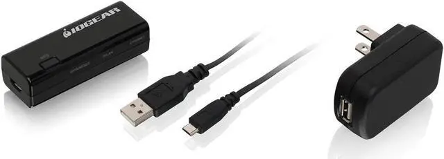 Alt view image 3 of 3 - IOGEAR Universal Ethernet to Wi-Fi N Adapter - Speeds of up to 300Mbps on 2.4GHz - Push-button Wi-Fi Protected Setup (WPS) - Supports WEP, WPA, WPA2, TKIP and AES encryption - GWU637
