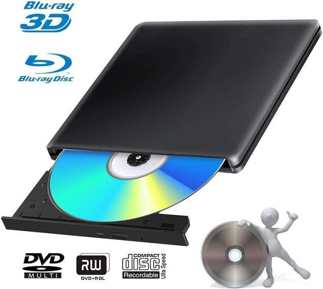 Lecteur DVD/CD Externe USB 3.0 portable compact DVD-RW CD ROM