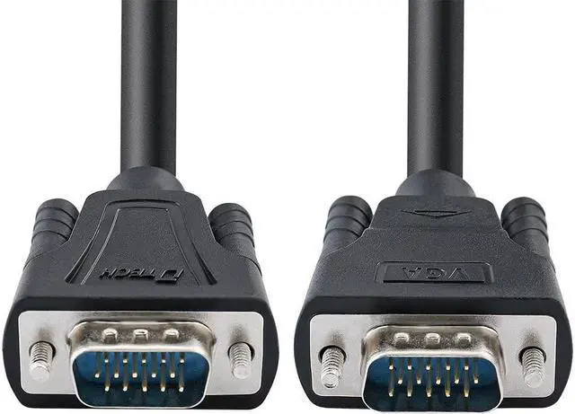 Alt view image 2 of 7 - DTech 50 Feet VGA Monitor Cable Male to Male Cord 1080p High Resolution (15m)