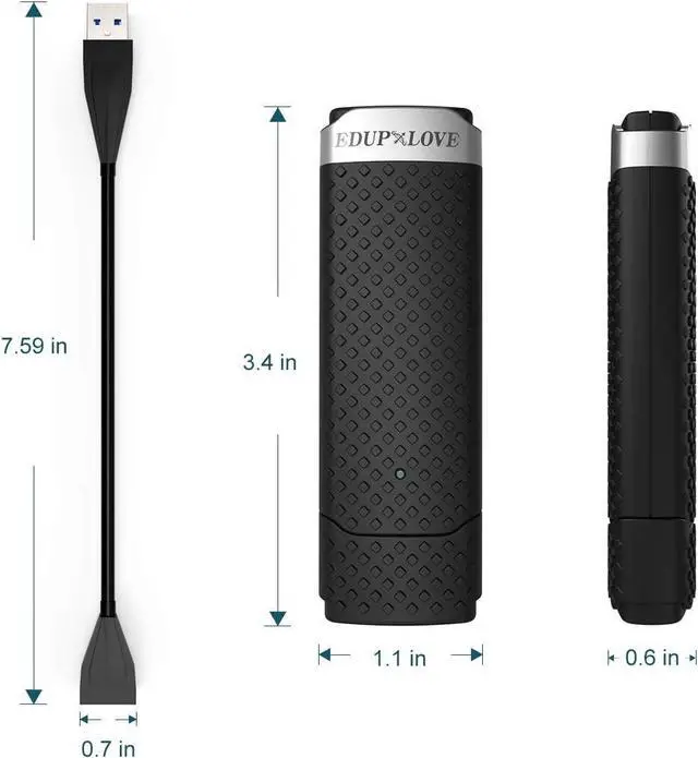 Alt view image 6 of 7 - USB 3.0 WiFi Adapter AC1300Mbps for PC, EDUP  Wireless Network Adapter Dual Band 5GHz 2.4GHz for Mac OS 10.6-10.15,Windows 11/10/8.1/8/7/XP/Vista