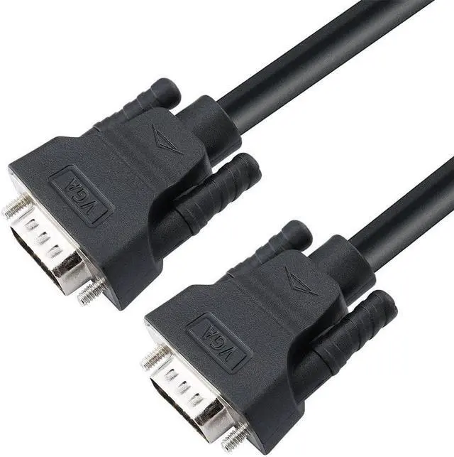 Alt view image 6 of 7 - DTech 50 Feet VGA Monitor Cable Male to Male Cord 1080p High Resolution (15m)