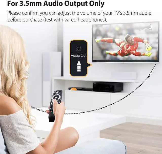 Alt view image 4 of 6 - Long Cord Earbuds for TV & PC 18ft / 5.5m Extension Cable Earphones with Mic & Extra Long Spring Coil Wire Metal Stereo in-Ear Wired Bass Headphones for 3.5mm Audio Output Devices - HF027