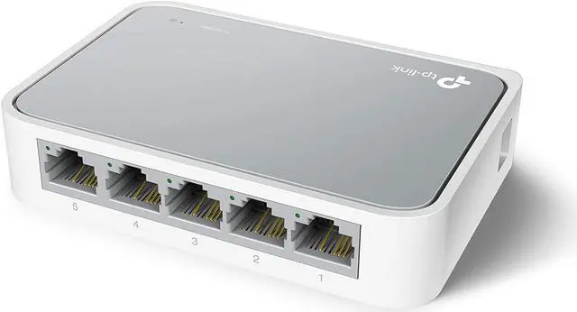 Alt view image 8 of 20 - TP-Link TL-SF1005D 5-Port Fast Ethernet 10/100Mbps Unmanaged Desktop Switch