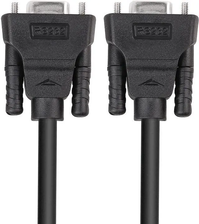 Alt view image 6 of 7 - DTech DB9 RS232 Serial Cable Female to Female Null Modem Cord Cross TX/RX line for Data Communication (6 Feet, Black)