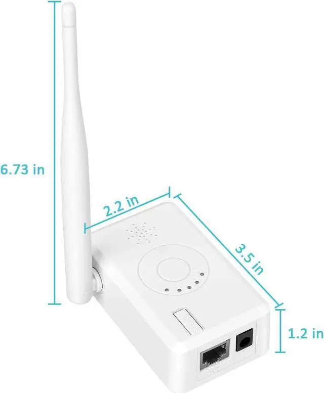 Alt view image 6 of 6 - HeimVision RR01 WiFi Range Extender for HeimVision HM241/ HM243 WiFi Security Camera System Only Compatible with HeimVision HM241/ HM243 8CH Security Camera System