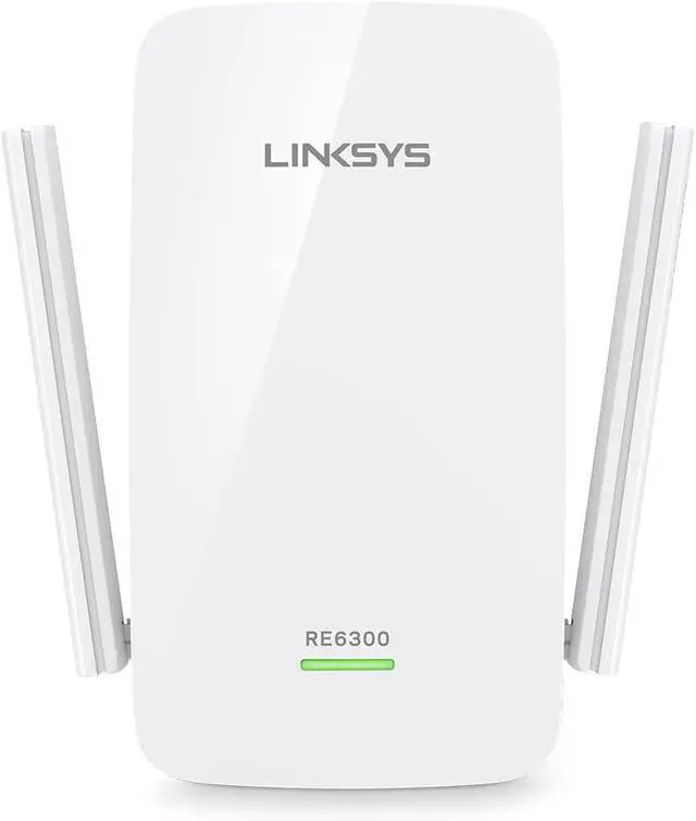 Alt view image 4 of 7 - Linksys WiFi Extender, WiFi 5 Range Booster, Dual-Band Booster, Compact Wall Plug Design, 1,000 Sq. ft Coverage, Speeds up to (AC750) 750Mbps - RE6300