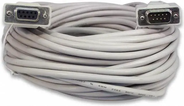 Main image of 50 Foot DB9 9 Pin Serial / RS232 Male/Female Extension Cable