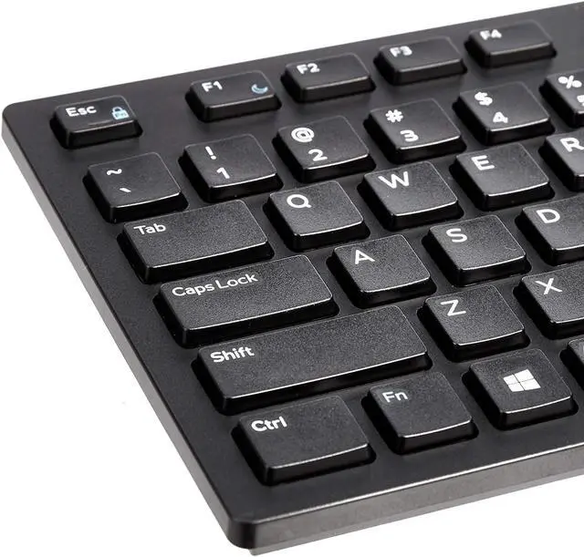 Alt view image 3 of 4 - Amazon Basics Matte Black Wired Keyboard, US QWERTY Layout, 10 Pack one Carton