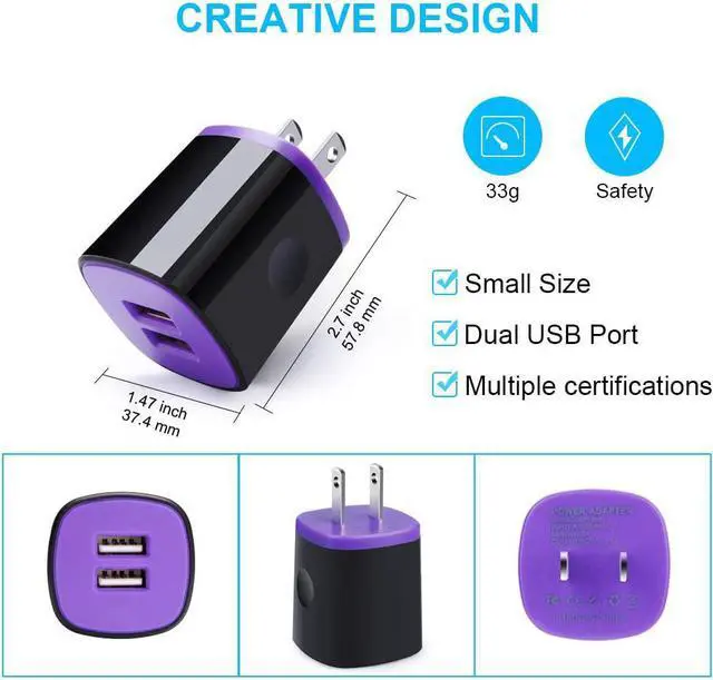 Alt view image 7 of 7 - Type C Charger Fast Charging Block for Samsung Galaxy S25 Ultra S24 FE S23 S22 S21 S20 Note 20 A16 5G A15 A14 A54 A51 A10e A20 A50 A21 A11, LG Stylo 6/5/4 G8, Wall Charger, Car Adapter, USB C Cable