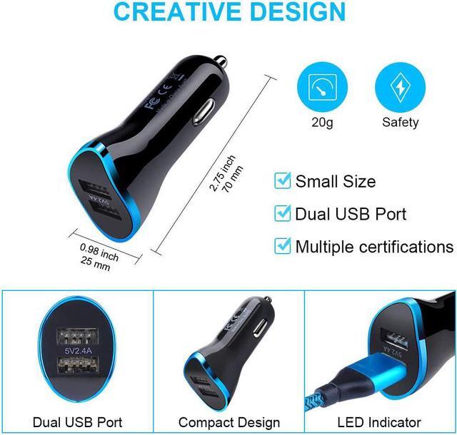 Alt view image 4 of 7 - USB C Car Charger for Google Pixel 9a/9/9 Pro XL/8a/8/8 Pro/7a/7/7 Pro/6/6 Pro/6a/5/4a/4xl/3a/3xl, Samsung Galaxy S25 S24 A16 A15, Car Charger Adapter Wall Charging Block Type C Fast Charging Cable
