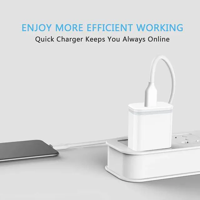 Alt view image 4 of 6 - USB C Charger Block 3-Pack 20W Type-C Fast Charging Phone Wall Plug Portable Power Adapter USBC Brick USB-C Box for iPhone 16 15 14 13 12 11 Pro Max Plus XS X XR SE 8 7 6 6S, Pad