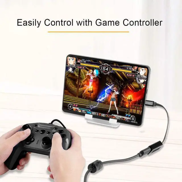 Alt view image 4 of 7 - CableCreation Micro USB 2.0 OTG Cable Flat On The Go Adapter Micro USB Male to USB Female for Samsung S7 S6 Edge S4 S3 Android or Other Smart Phones Tablets with OTG Function 6 Inch, Black