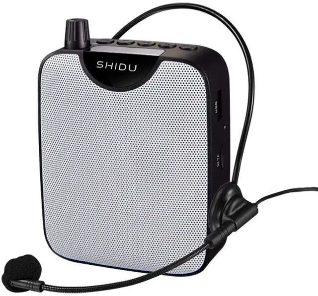 Main image of Voice Amplifier Personal PA System18W with Wired Microphone Headset Portable Loud Speakers Support Recording Funtion Rechargeable Power Bankfor OutdoorsTeachersShowerBeachTour Guide(M500)