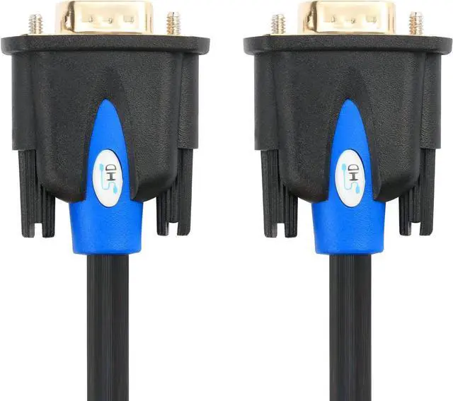 Alt view image 3 of 7 - VGA Cable, VGA to VGA HD15 Monitor Cable for PC Laptop TV Projector-15Feet