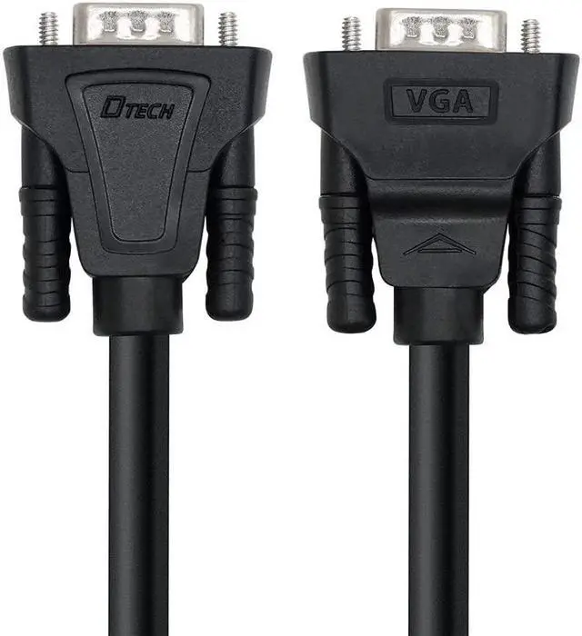 Alt view image 5 of 7 - DTech 50 Feet VGA Monitor Cable Male to Male Cord 1080p High Resolution (15m)