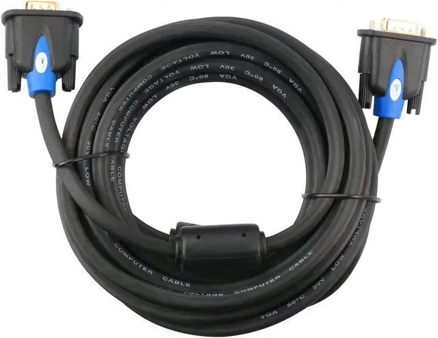 Alt view image 5 of 7 - VGA Cable, VGA to VGA HD15 Monitor Cable for PC Laptop TV Projector-15Feet