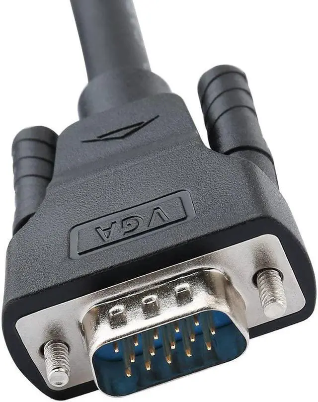 Alt view image 6 of 7 - DTECH Heavy Duty 150 Feet Long VGA Cable Male to Male Computer Monitor Cord 1080p High Resolution - 46m Black